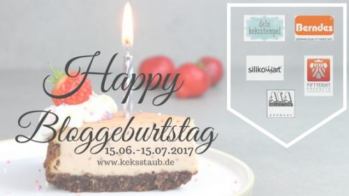Banner keksstaub feiert Blog Geburtstag Sponsoren1