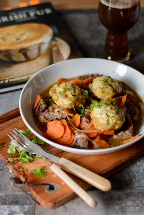 Beef in Stout with Herb Dumplings