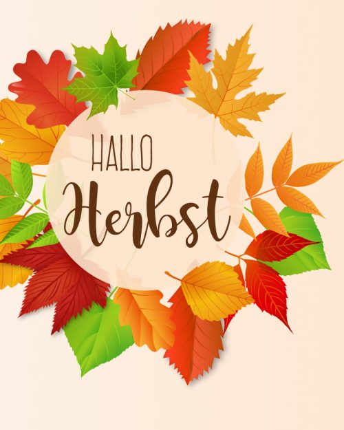 Hallo Herbst Banner